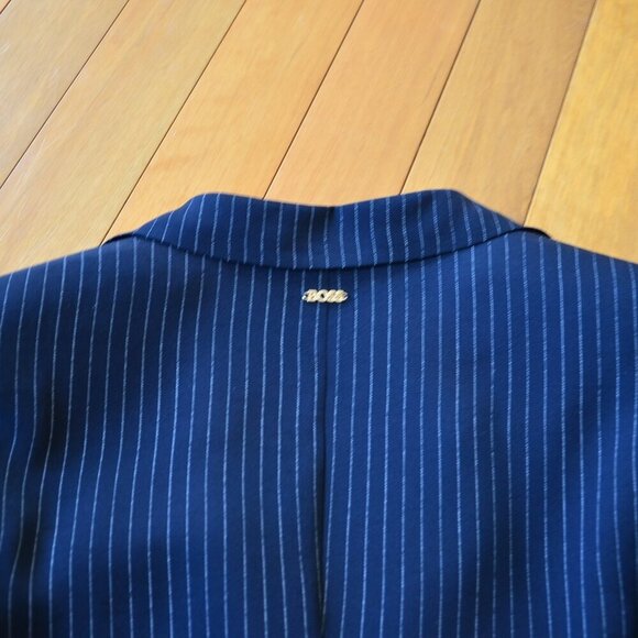 BOSS Jocalua Pinstripe Blazer Size 0 - Picture 14 of 16